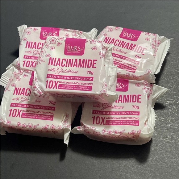 5x BMRS Niacinamide with Glutathione Premium Brightening Soap (70g each) - Picture 2 of 9